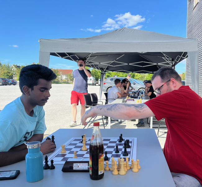 Zweites Freiluftblitzturnier in Schwäbisch Gmünd, Sommer 2024