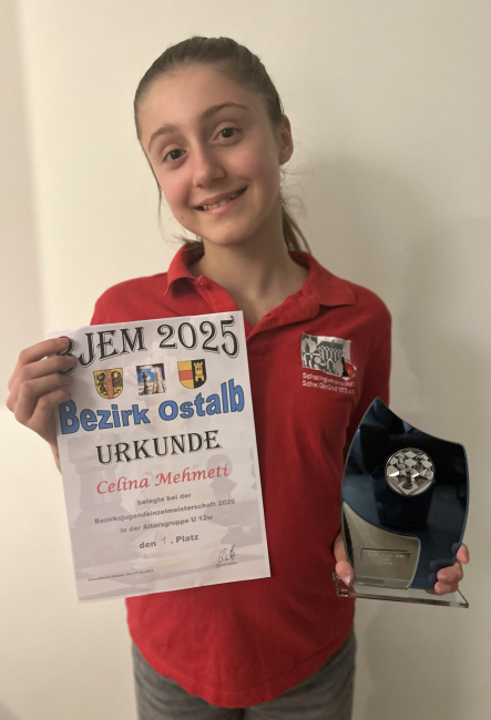 Celina bei den BJEM 2025, SGEM Gmünd