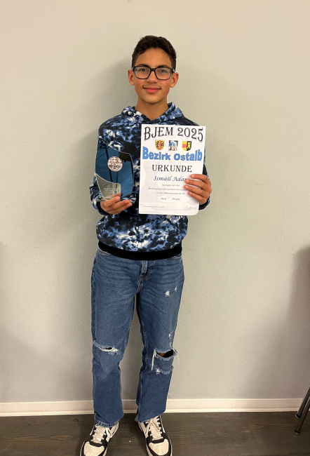 Adam bei den BJEM 2025, SGEM Gmünd
