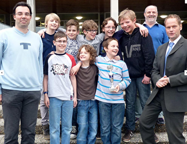 Mannschaftssieger U14, 2013 | Jugend im Verein - Jugendarbeit | SGEM Schwäbisch Gmünd 1872 e.V. - Schachgemeinschaft im Bezirk Ostalb/Württemberg