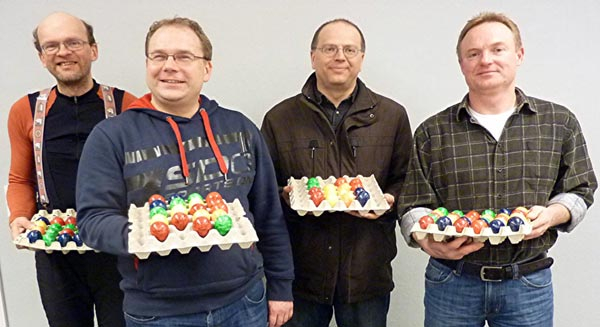 SGEM Gmünd, Impressionen der Ostereierblitzturniere