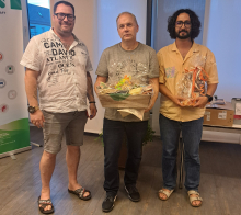 Ehrung Andreas Hoenick und Syamand Khalfan